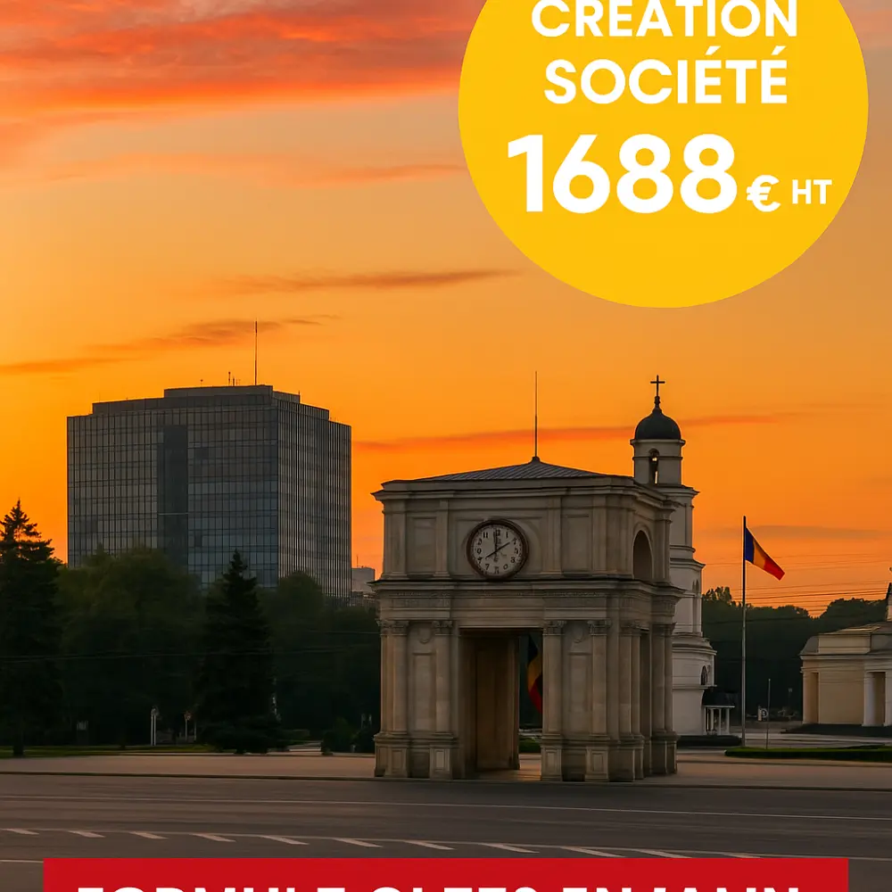 Création société Moldavie