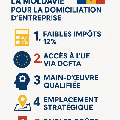 Pourquoi choisir la Moldavie pour domicilier votre entreprise ?