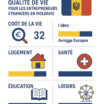 Qualité de vie pour les entrepreneurs étrangers en Moldavie